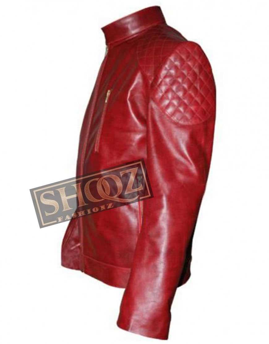 Magnificent Kevin Hart Maroon Leather Jacket Magnificent Kevin Hart Maroon Leather Jacket